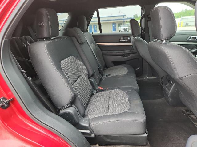 1FM5K8D87JGB61903 - 2018 FORD EXPLORER XLT წითელი ფოტო 11