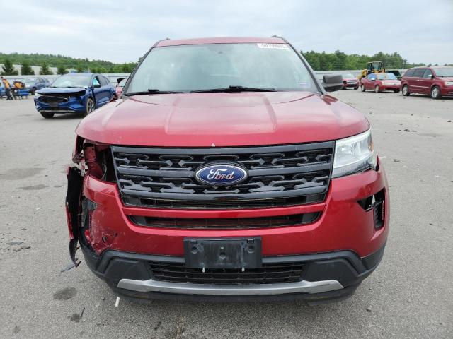 1FM5K8D87JGB61903 - 2018 FORD EXPLORER XLT წითელი ფოტო 5
