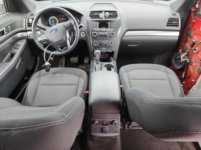 1FM5K8D87JGB61903 - 2018 FORD EXPLORER XLT წითელი ფოტო 8