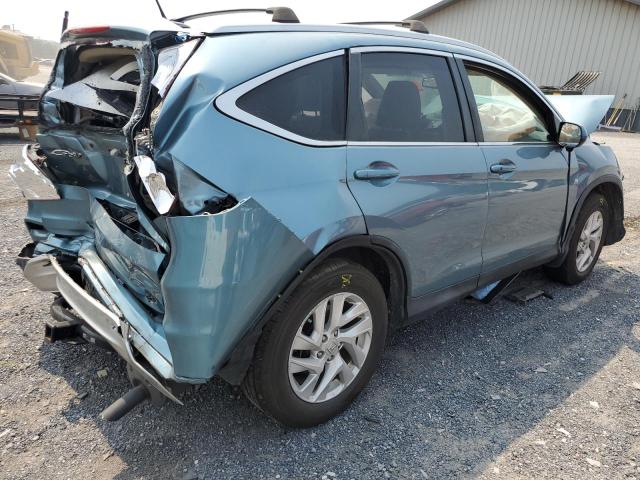 2HKRM4H76GH668046 - 2016 HONDA CR-V EXL TURQUOISE photo 3