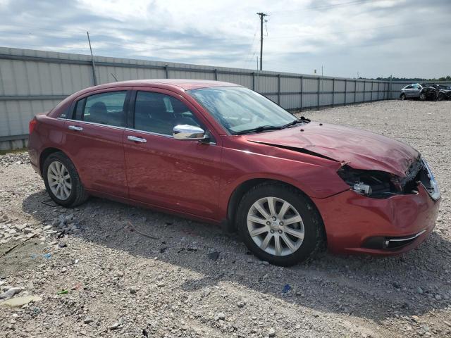 1C3CCBCG8DN522669 - 2013 CHRYSLER 200 LIMITED RED photo 4