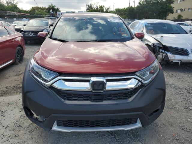 5J6RW1H86HL007500 - 2017 HONDA CR-V EXL RED photo 5