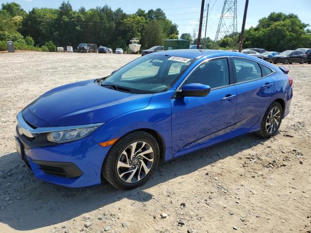 19XFC2F7XGE234651 - 2016 HONDA CIVIC EX BLUE photo 1