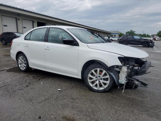 3VWD07AJ9FM413877 - 2015 VOLKSWAGEN JETTA SE თეთრი ფოტო 4