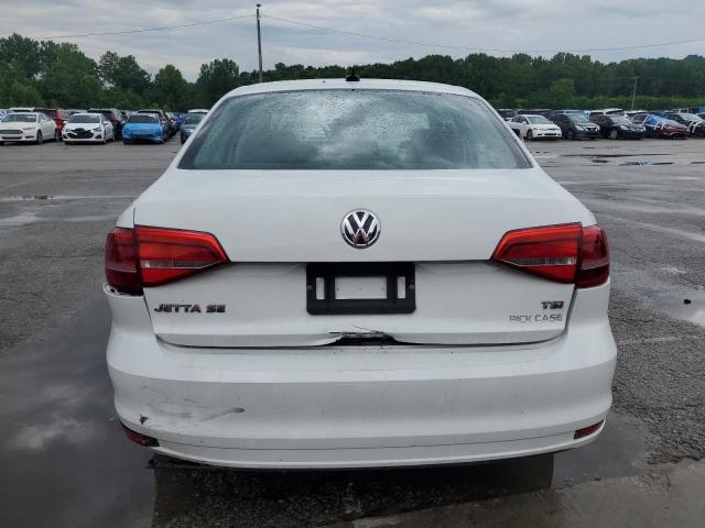 3VWD07AJ9FM413877 - 2015 VOLKSWAGEN JETTA SE თეთრი ფოტო 6