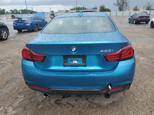 WBA4W7C07LFH08817 - 2020 BMW 440I BLUE photo 6