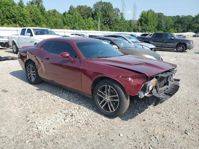 2C3CDZGG2KH628069 - 2019 DODGE CHALLENGER SXT MAROON photo 4