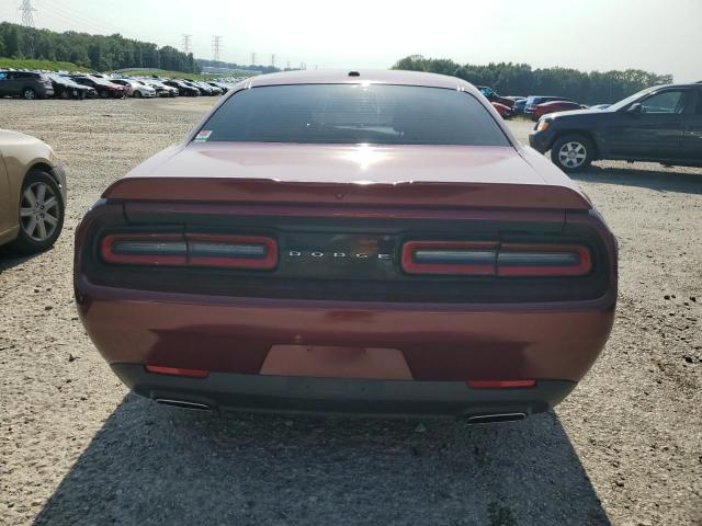 2C3CDZGG2KH628069 - 2019 DODGE CHALLENGER SXT MAROON photo 6