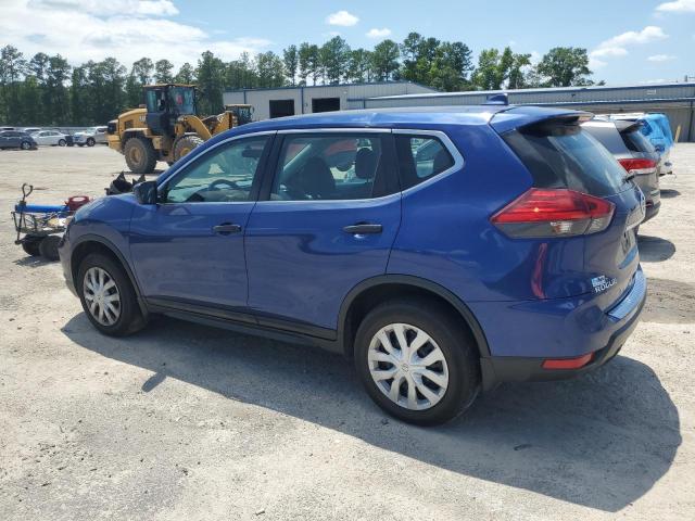 5N1AT2MV8HC797309 - 2017 NISSAN ROGUE SV BLUE photo 2