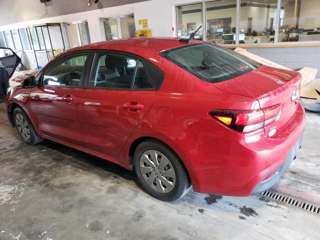 3KPA24AB2KE211197 - 2019 KIA RIO S RED photo 2