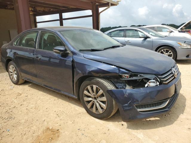 1VWAP7A38CC028839 - 2012 VOLKSWAGEN PASSAT S BLUE photo 4