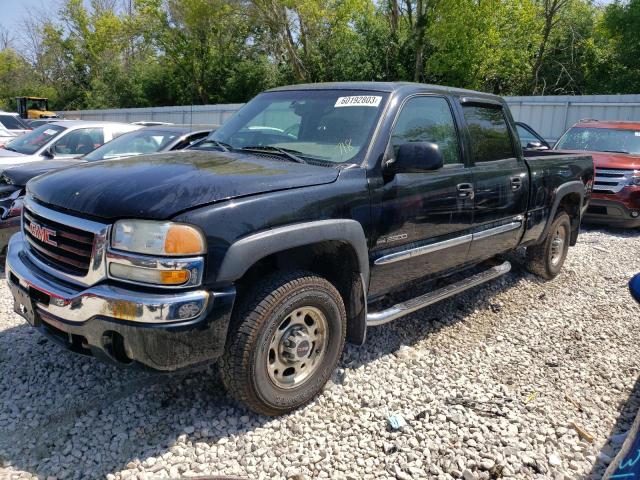 1GTGK23U94F144068 - 2004 GMC SIERRA K2500 CREW CAB BLACK photo 1