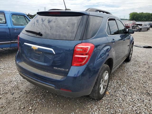 2GNALCEK4G6349100 - 2016 CHEVROLET EQUINOX LT BLUE photo 3