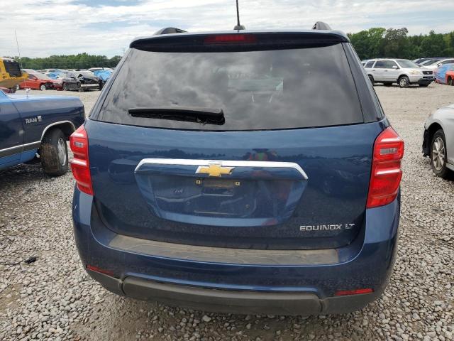 2GNALCEK4G6349100 - 2016 CHEVROLET EQUINOX LT BLUE photo 6