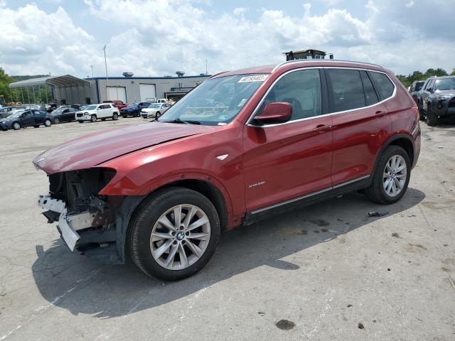 5UXWX5C59BL709083 - 2011 BMW X3 XDRIVE28I BURGUNDY photo 1