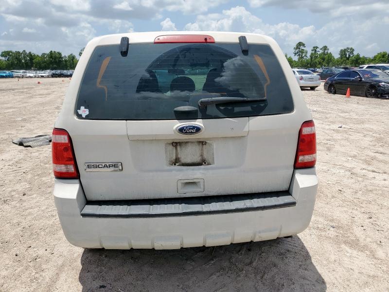1FMCU0C71BKB60871 - 2011 FORD ESCAPE XLS WHITE photo 6