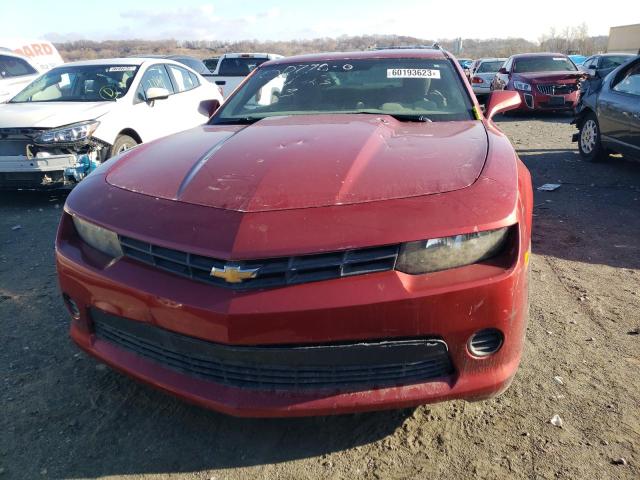 2G1FA1E33E9315655 - 2014 CHEVROLET CAMARO LS BLUE photo 5