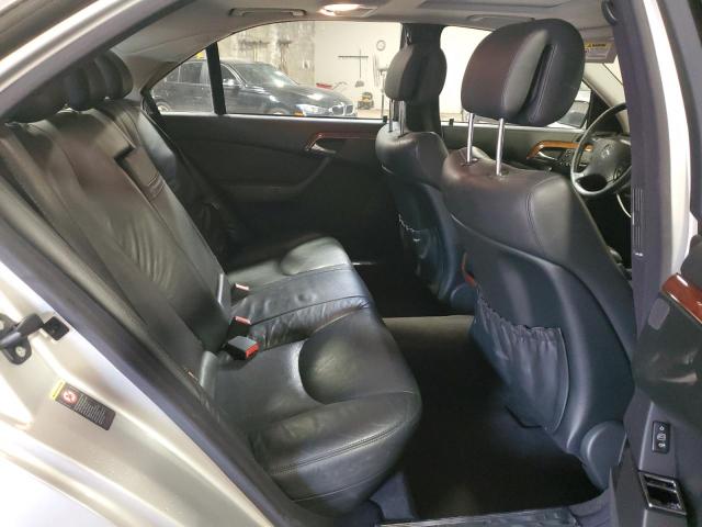 WDBNG83J94A388221 - 2004 MERCEDES-BENZ S 430 4MATIC SILVER photo 10