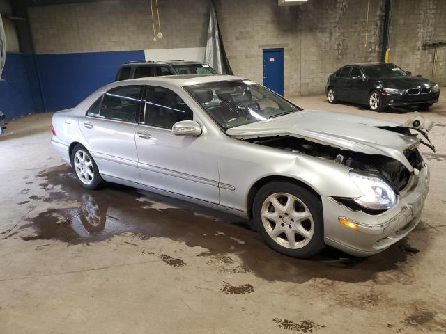 WDBNG83J94A388221 - 2004 MERCEDES-BENZ S 430 4MATIC SILVER photo 4