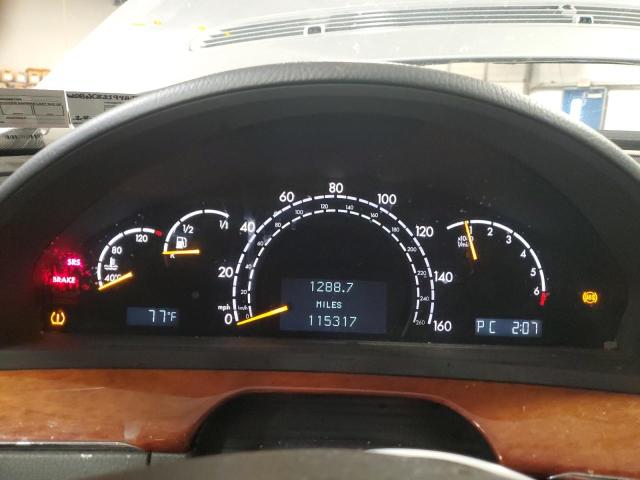 WDBNG83J94A388221 - 2004 MERCEDES-BENZ S 430 4MATIC SILVER photo 9