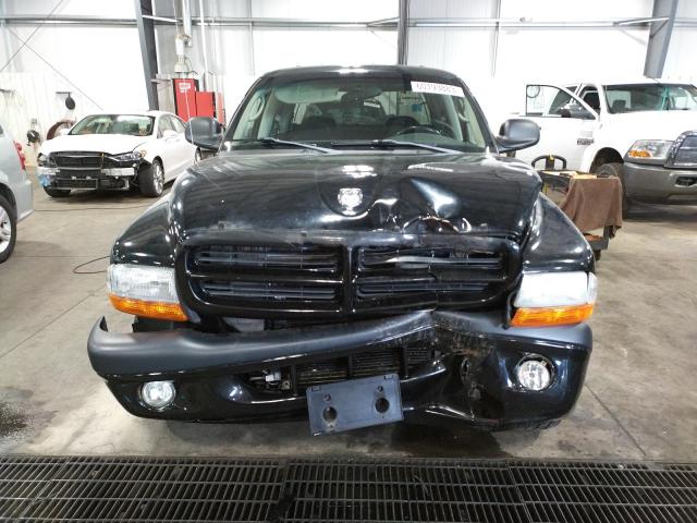 1D7HG38N43S197656 - 2003 DODGE DAKOTA QUAD SPORT BLACK photo 5