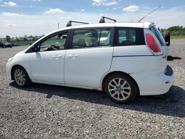 JM1CR2W33A0381232 - 2010 MAZDA 5 WHITE photo 2