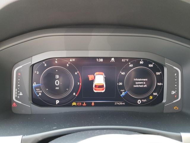 1V2HE2CA6NC214984 - 2022 VOLKSWAGEN ATLAS CROS SE BLACK photo 9