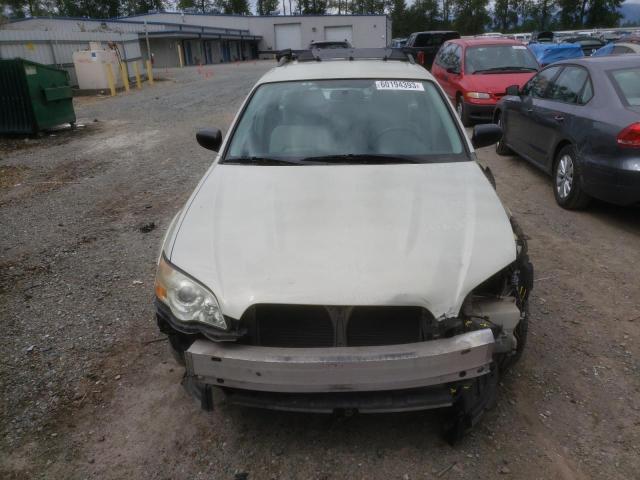 4S4BP61C877326089 - 2007 SUBARU LEGACY OUTBACK 2.5I BEIGE photo 5