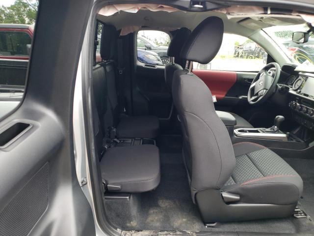 3TYSZ5AN3PT127147 - 2023 TOYOTA TACOMA ACCESS CAB ვერცხლისფერი ფოტო 10