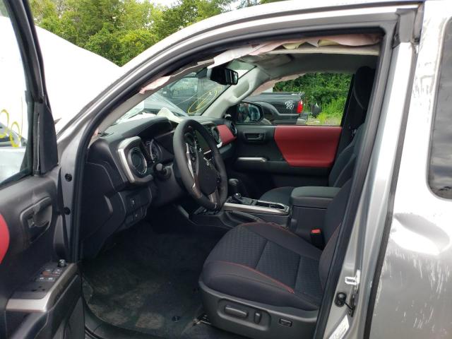 3TYSZ5AN3PT127147 - 2023 TOYOTA TACOMA ACCESS CAB ვერცხლისფერი ფოტო 7