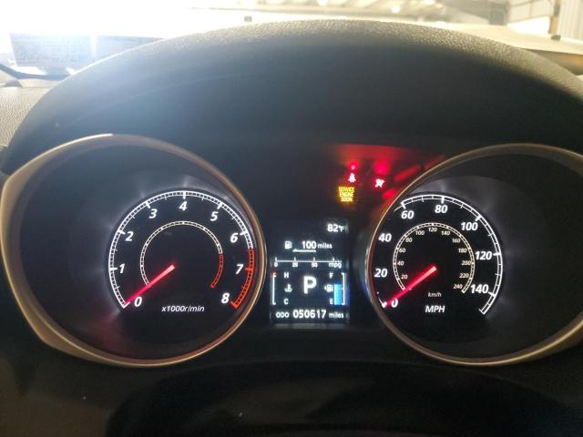 4A4AR3AW6FE032504 - 2015 MITSUBISHI OUTLANDER ES SILVER photo 9