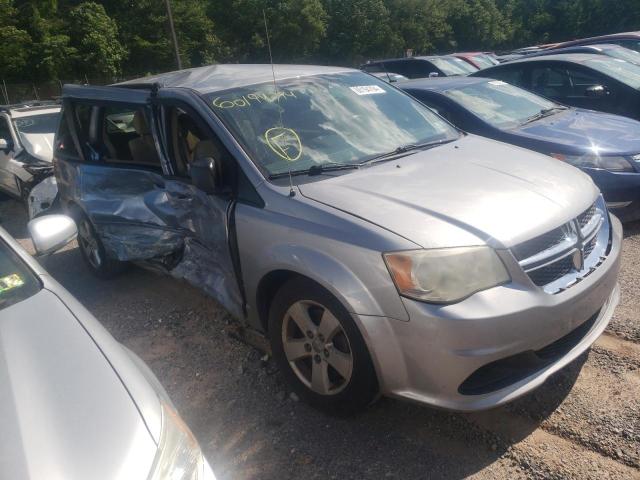 2C4RDGBGXDR792149 - 2013 DODGE GRAND CARA SE SILVER photo 4