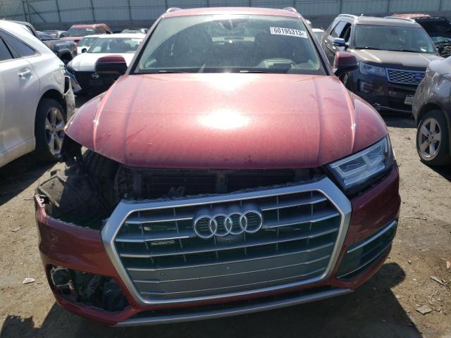 WA1CNAFY4J2080047 - 2018 AUDI Q5 PRESTIGE RED photo 5