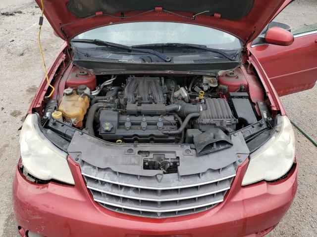 1C3LC56R68N201833 - 2008 CHRYSLER SEBRING TOURING RED photo 11