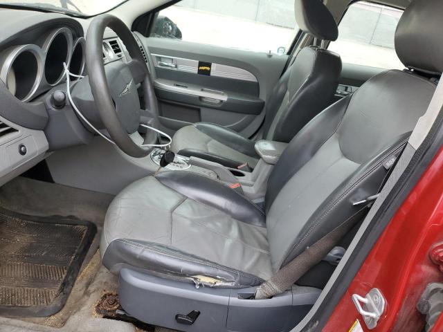 1C3LC56R68N201833 - 2008 CHRYSLER SEBRING TOURING RED photo 7