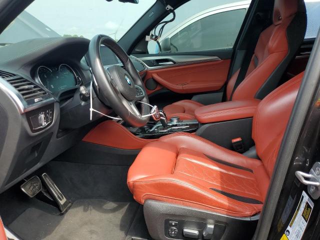 5YMTS0C0XL9B76244 - 2020 BMW X3 M COMPETITION GRAY photo 7