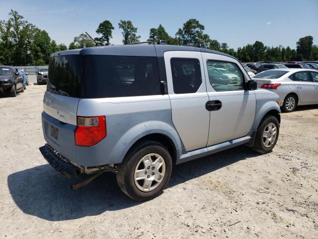 5J6YH17376L006624 - 2006 HONDA ELEMENT LX SILVER photo 3