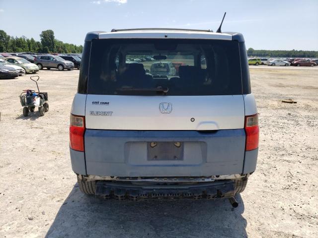 5J6YH17376L006624 - 2006 HONDA ELEMENT LX SILVER photo 6