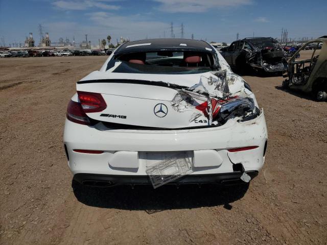 WDDWJ6EB2JF623354 - 2018 MERCEDES-BENZ C 43 4MATIC AMG WHITE photo 6