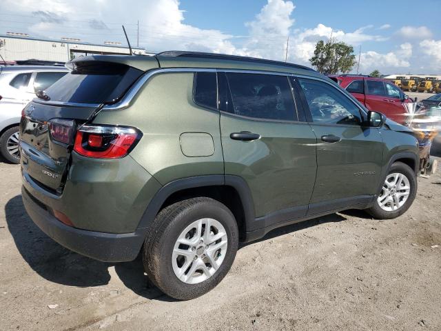 3C4NJCABXLT125132 - 2020 JEEP COMPASS SPORT GREEN photo 3