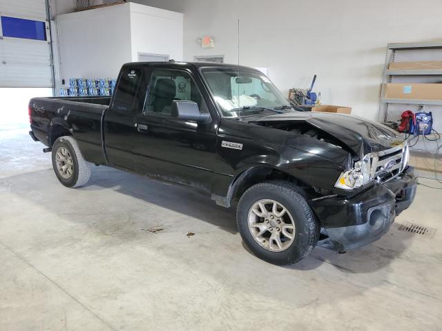 1FTLR4FE4APA04560 - 2010 FORD RANGER SUPER CAB BLACK photo 4