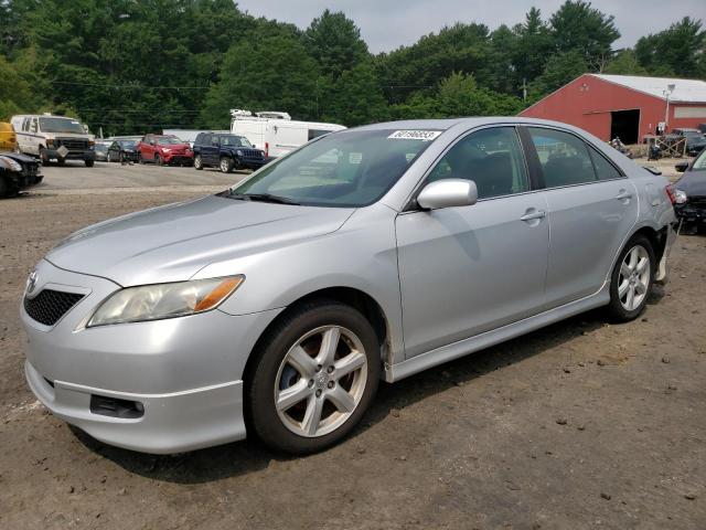 4T1BE46KX7U550427 - 2007 TOYOTA CAMRY SE CE SILVER photo 1