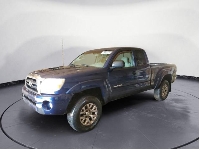 5TETU62N37Z459773 - 2007 TOYOTA TACOMA PRERUNNER ACCESS CAB BLUE photo 1