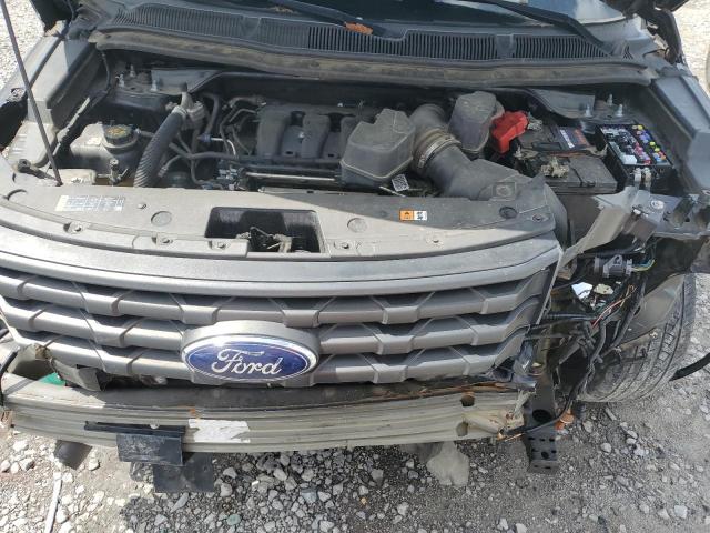 1FM5K8AR5HGA17161 - 2017 FORD EXPLORER POLICE INTERCEPTOR BLACK photo 12