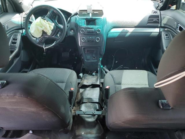 1FM5K8AR5HGA17161 - 2017 FORD EXPLORER POLICE INTERCEPTOR BLACK photo 8