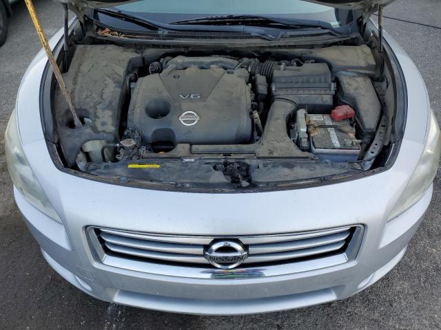 1N4AA5AP9CC869652 - 2012 NISSAN MAXIMA S SILVER photo 11