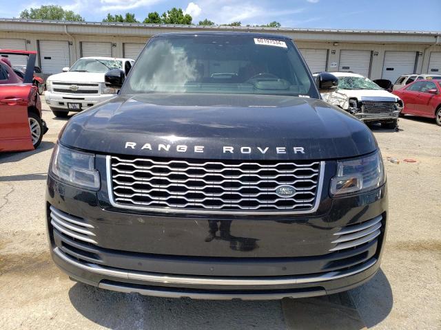 SALGV5RE7KA552838 - 2019 LAND ROVER RANGE ROVE AUTOBIOGRAPHY BLACK photo 5