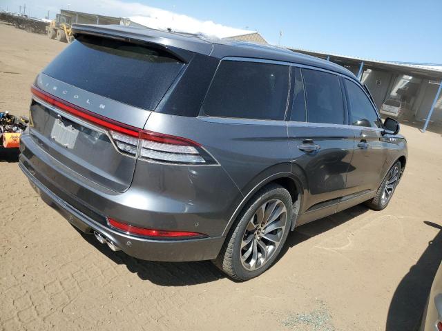 5LMYJ8XY4MNL00202 - 2021 LINCOLN AVIATOR GRAND TOURING GRAY photo 3