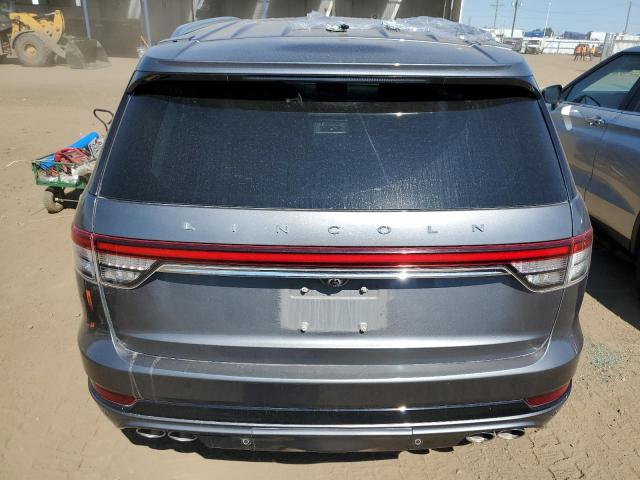 5LMYJ8XY4MNL00202 - 2021 LINCOLN AVIATOR GRAND TOURING GRAY photo 6