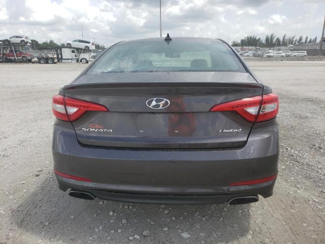 5NPE34AF9HH454933 - 2017 HYUNDAI SONATA SPORT BROWN photo 6